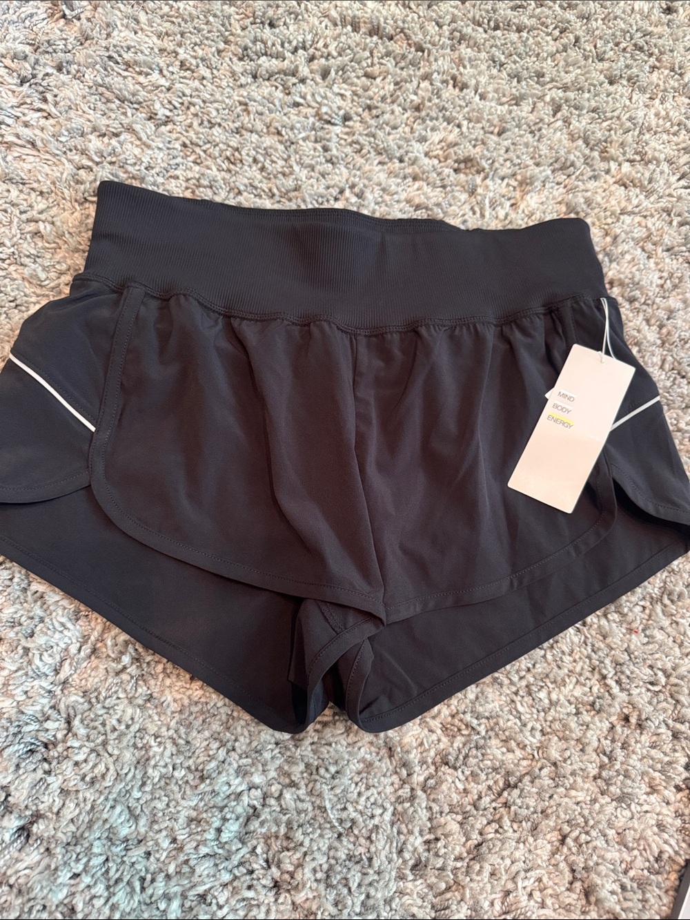 Women’s Black Athletic Shorts - Active Performance